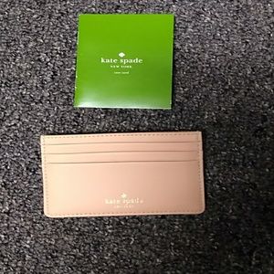 Kate Spade Wellesley Graham leather card holder